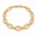 Elegance Sparkle Bracelet — full bracelet on white background
