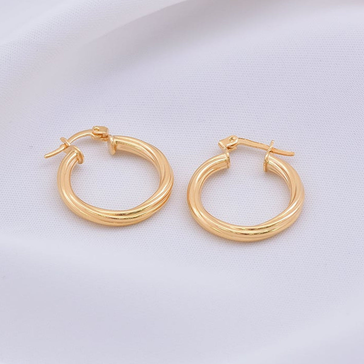 Classic Gold Hoop Earrings