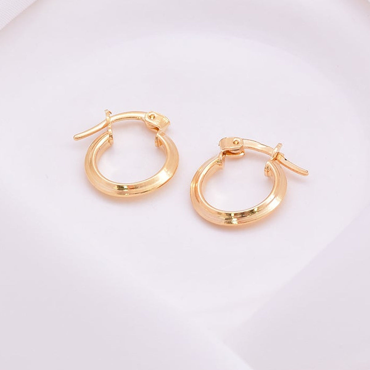 Classic Gold Hoop Earrings