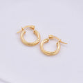 Classic Twisted Mini Hoops