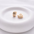 Mini Pavé Huggie Hoops