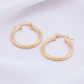 Twisted Hoop Earrings
