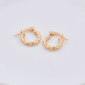 Twisted Mini Hoops