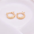 Twisted Shine Hoops