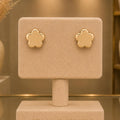 Aretes Trébol Clásico – Gold Filled 18K