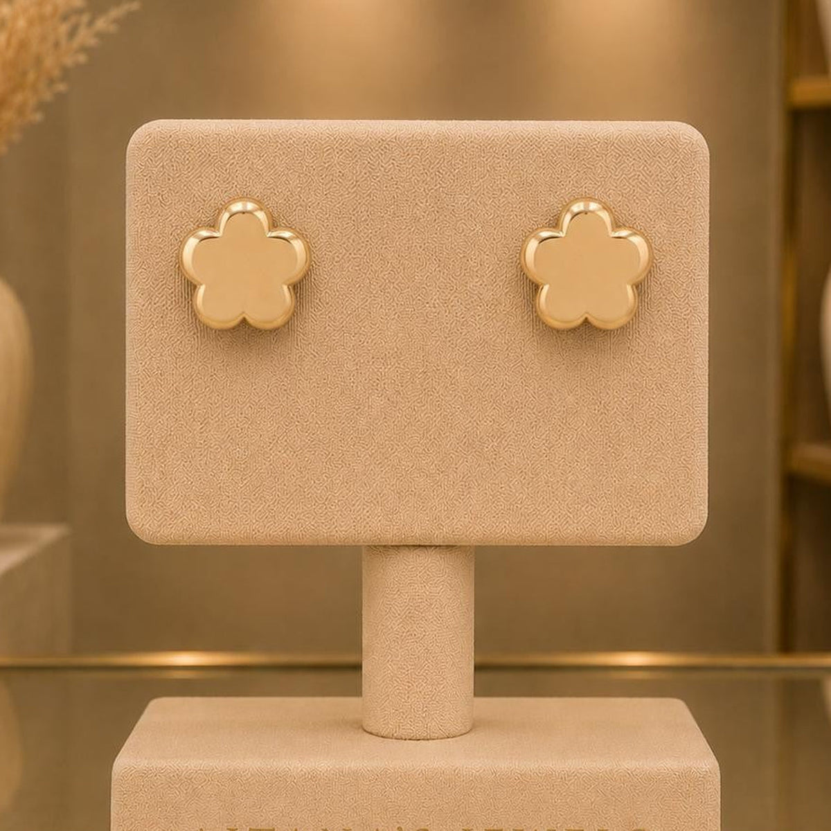Aretes Trébol Clásico – Gold Filled 18K