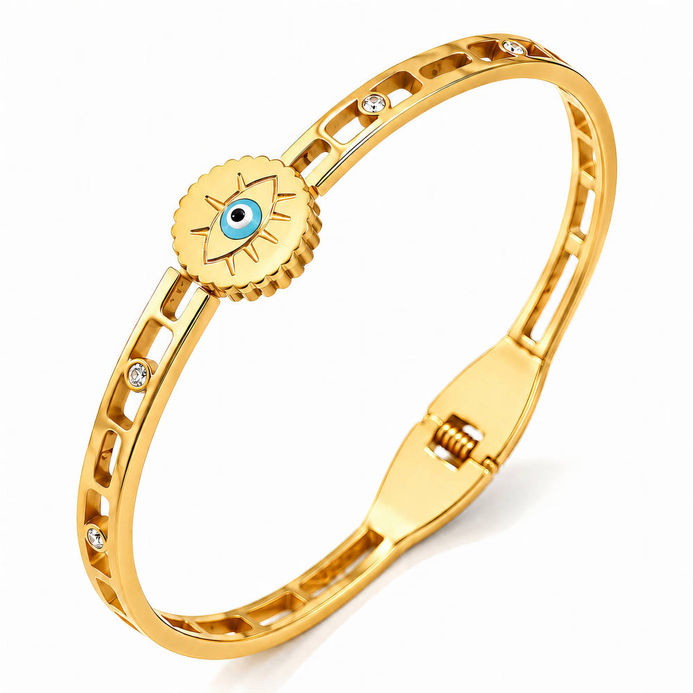 Gia Evil Eye Bracelet close-up detail