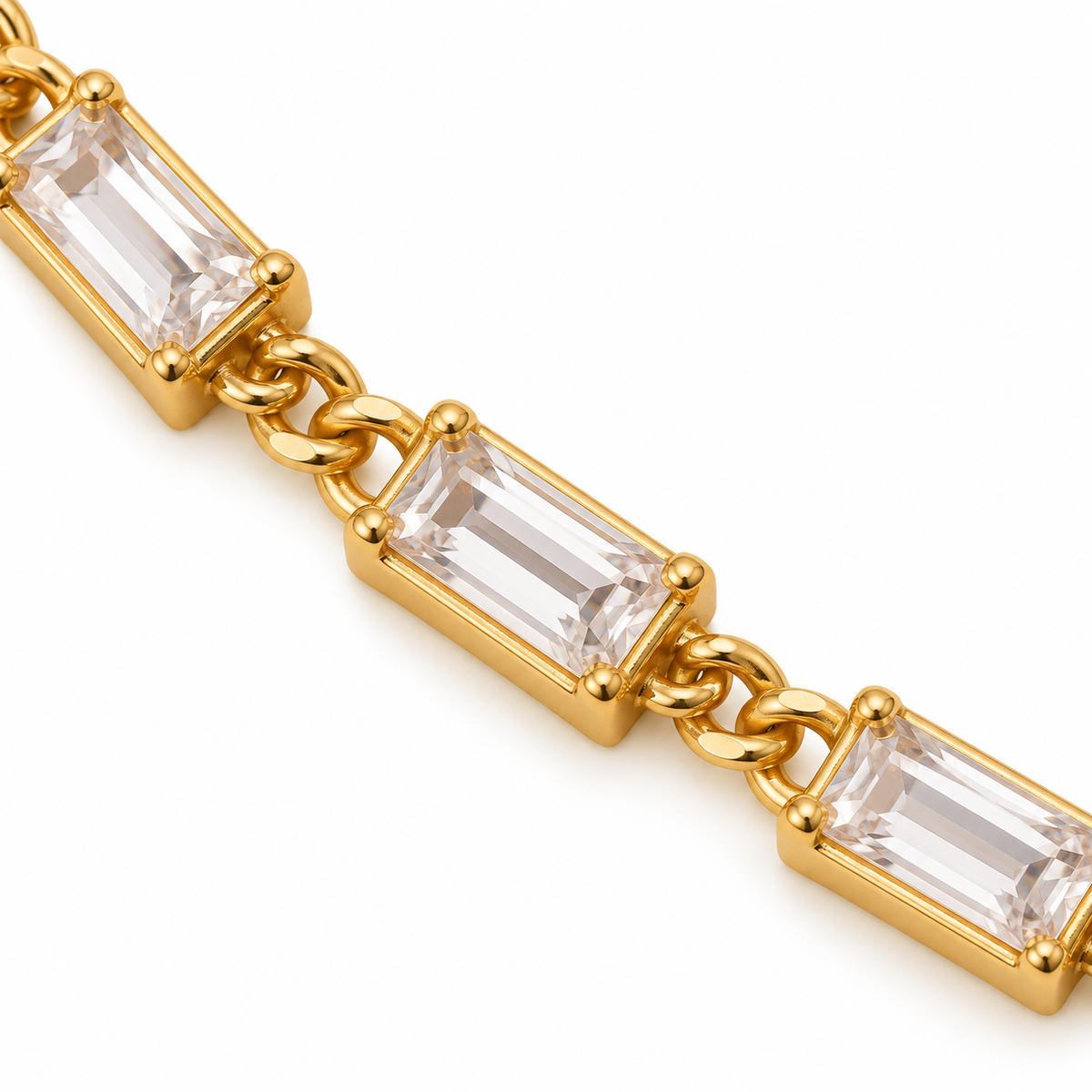 Imperial Shine Adjustable Bracelet — close-up of jewelry details