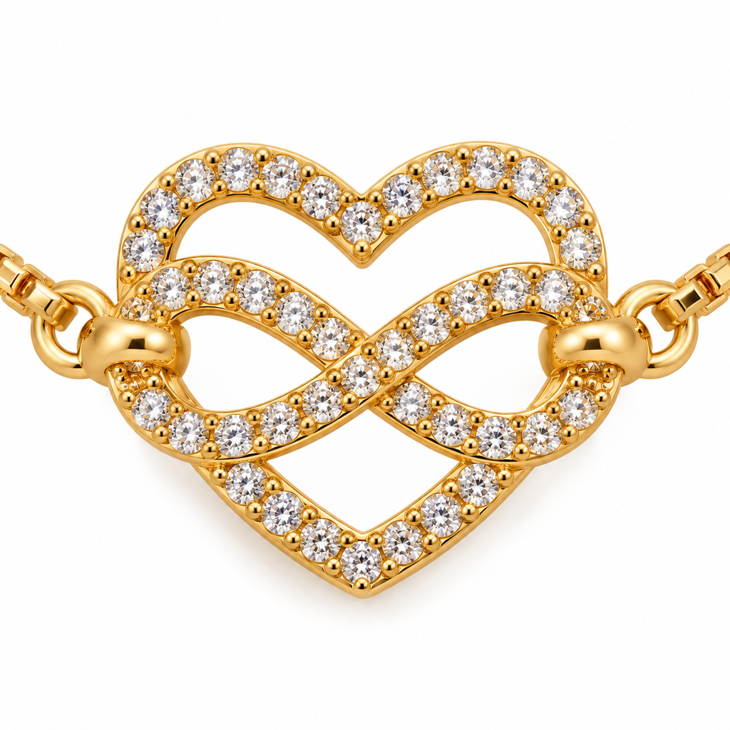 Infinite Love Bracelet — close-up detail