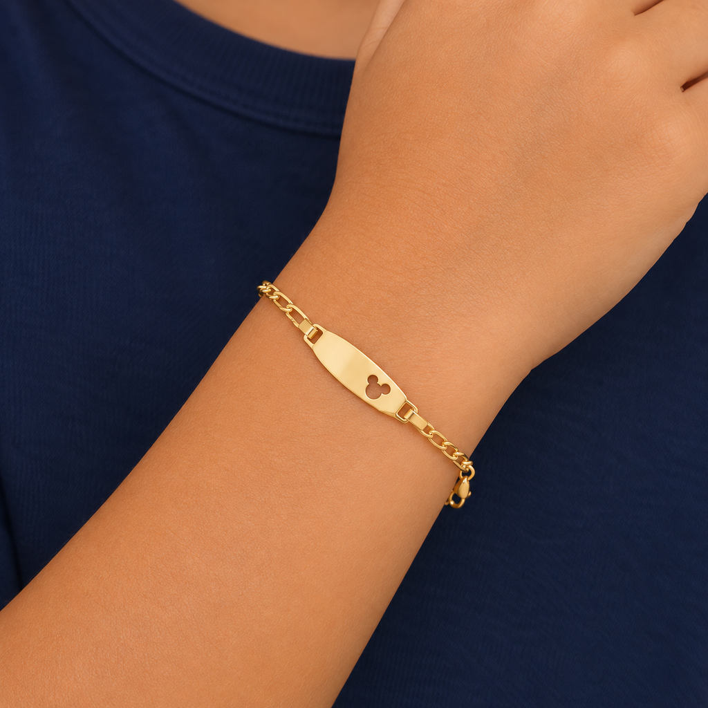 Kids' Mouse ID Bracelet, 6 in. — bracelet worn on wrist