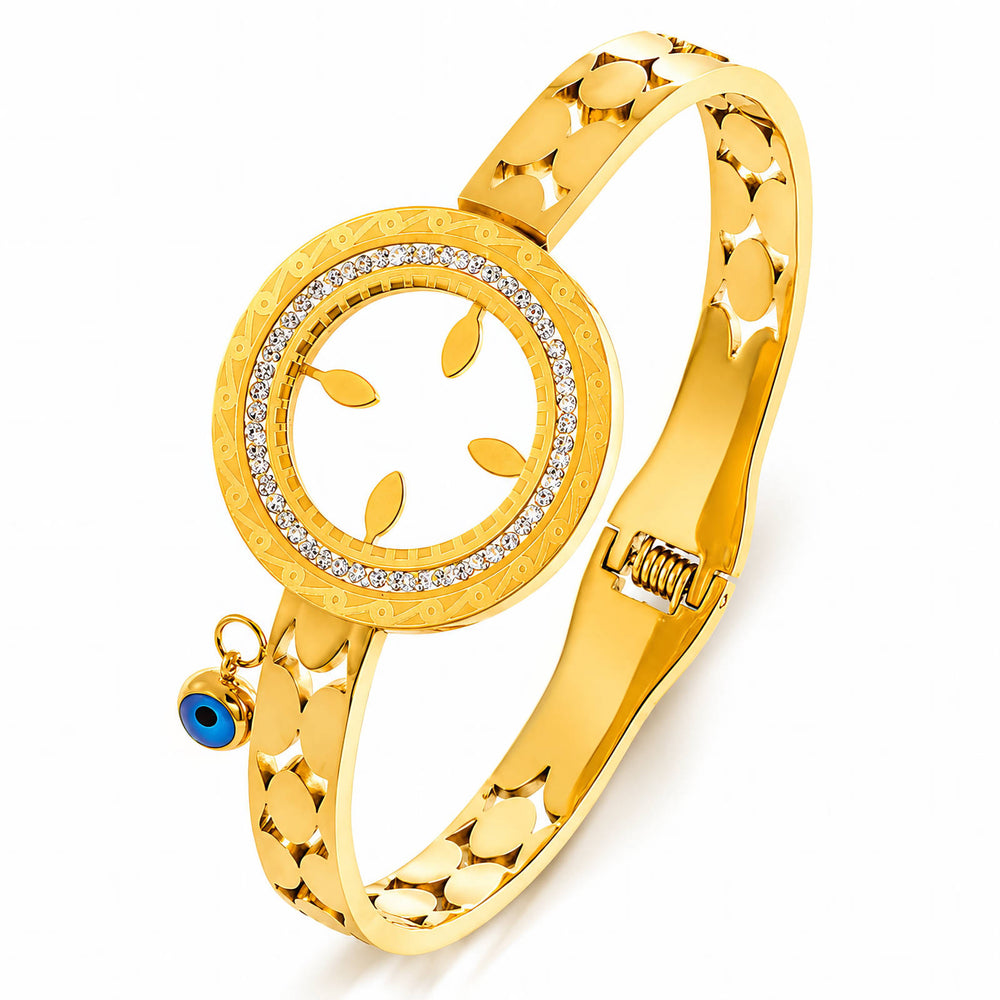 Margot Evil Eye Bracelet close-up detail
