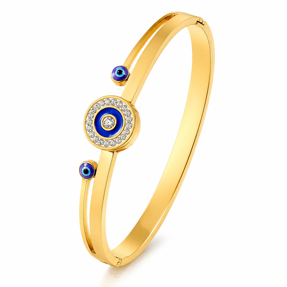 Seraphina Evil Eye Bracelet close-up detail