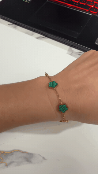 Siena Floral Meadow Bracelet in motion