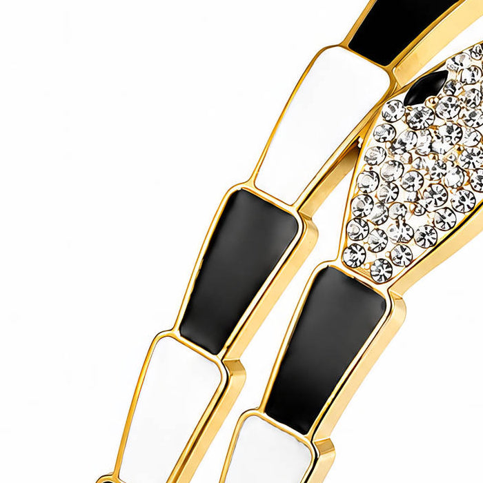 Solara snake bracelet macro detail