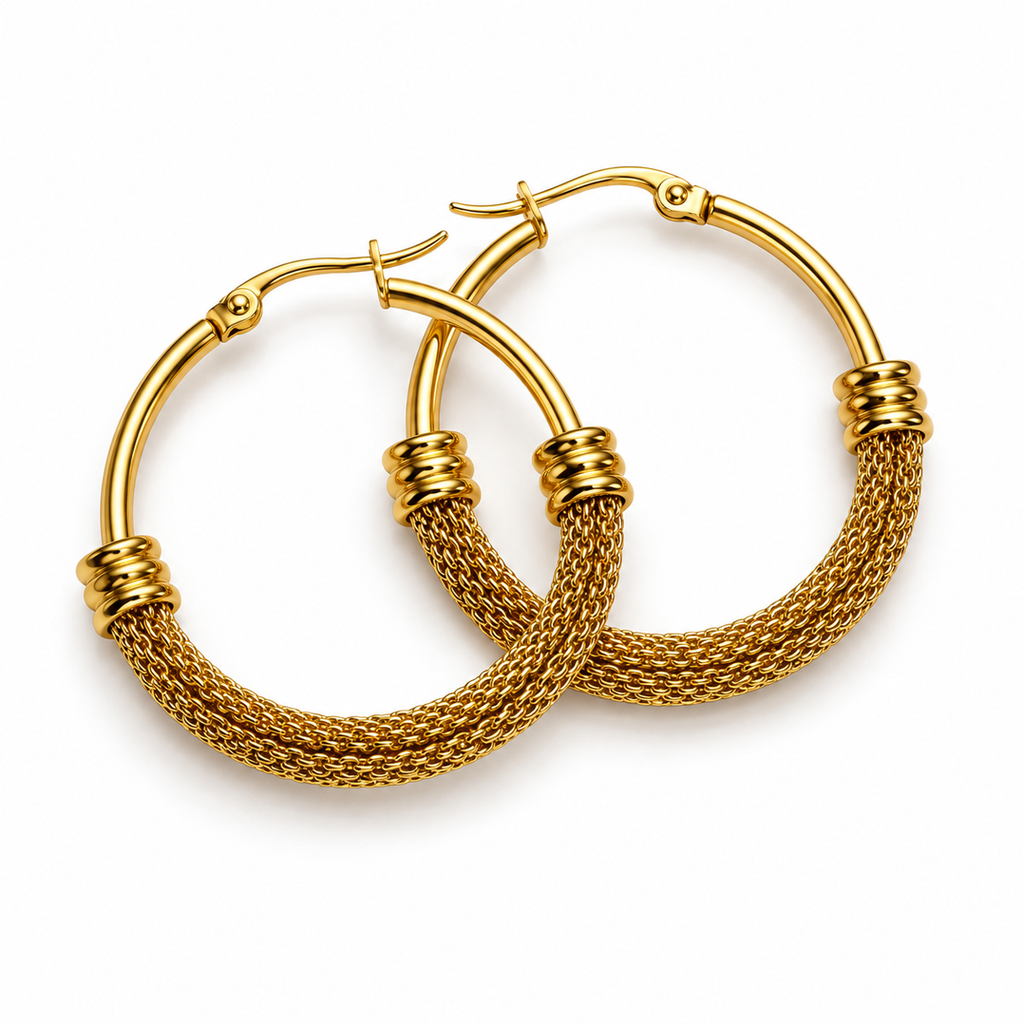 Soleil Earrings product detail on white background