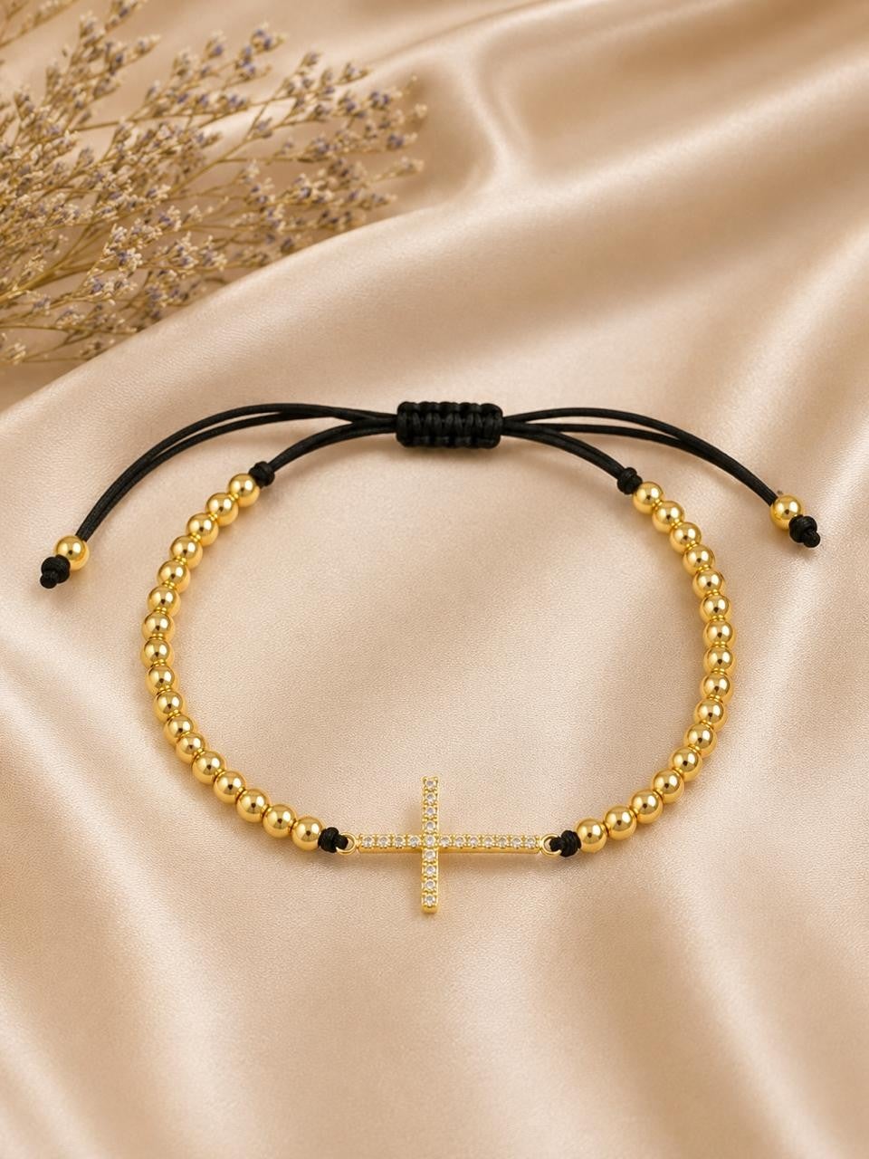 Pulsera de Fe Ajustable  - Gold Plated