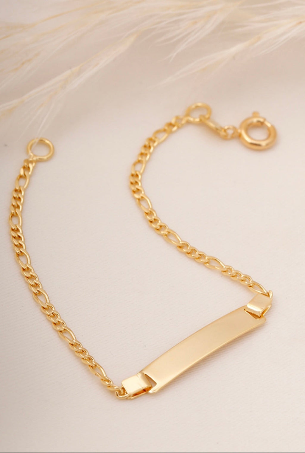Kids ID Bracelet - Gold Filled18k
