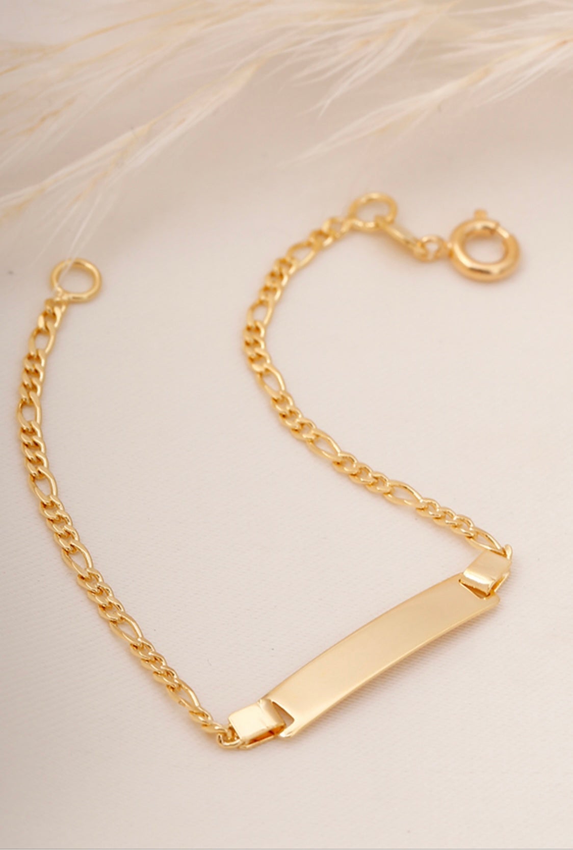 Kids ID Bracelet - Gold Filled18k