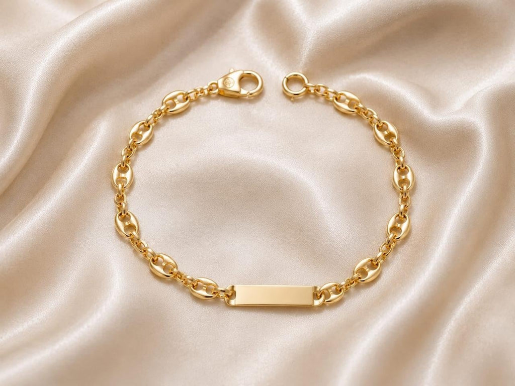 Kids ID Bracelet - Gold Filled18k