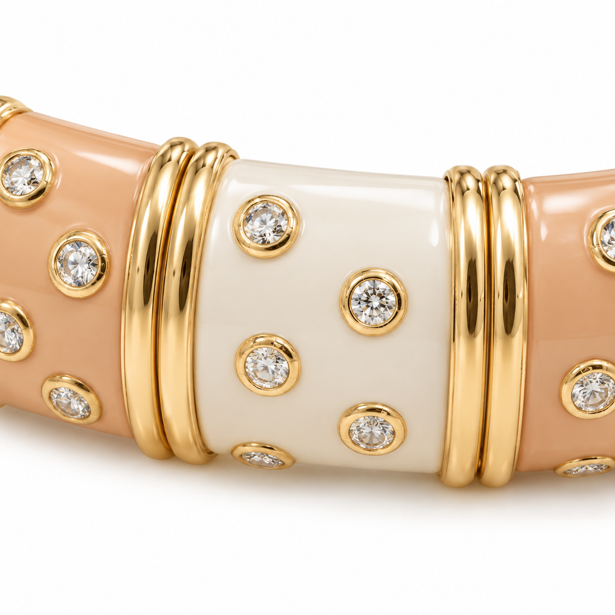 Stardust Stretch Bracelet — macro close-up of jewelry details