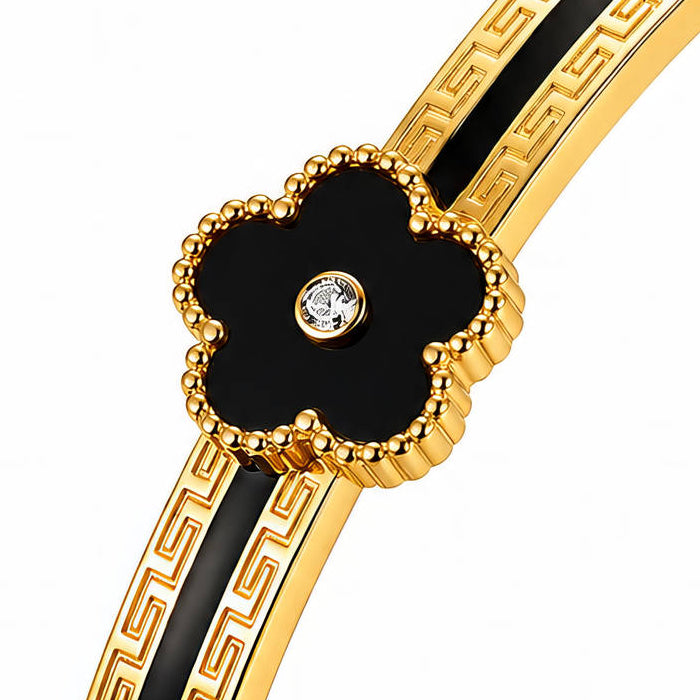 Valentina Floral Bracelet macro detail